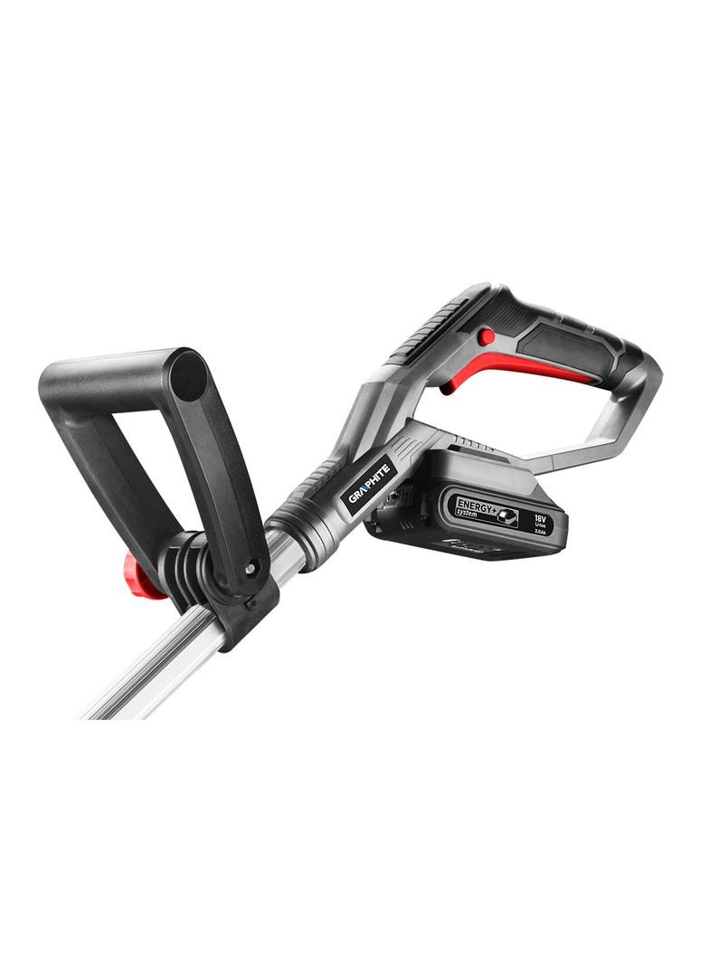 Podkaszarka akumulatorowa Energy+ 18V, Li-Ion, szerokość koszenia 254 mm, bez akumulatora