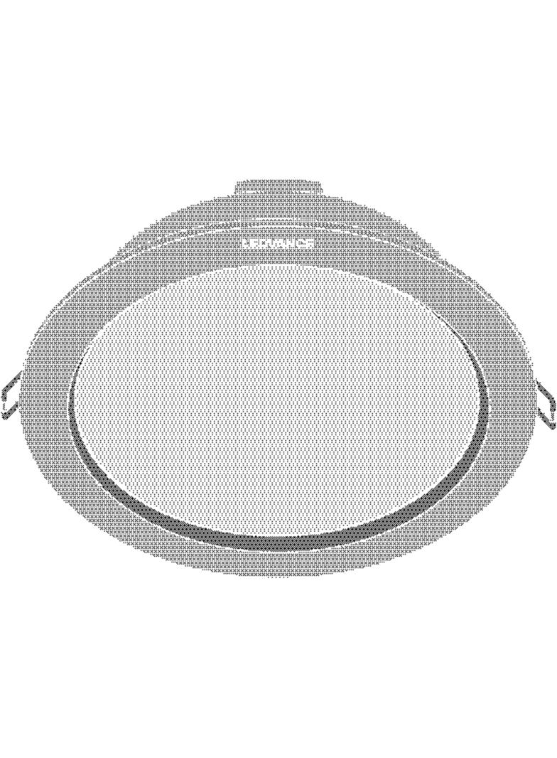 Oprawa LED DOWNLIGHT IP44 DN 190 18W 865 WT 4058075703179 LEDVANCE