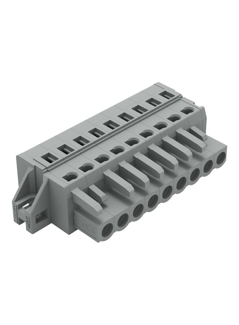 Gniazdo MCS‑MIDI Classic 9‑biegunowe szare raster 5mm 231‑109/031‑000 /25szt./ WAGO