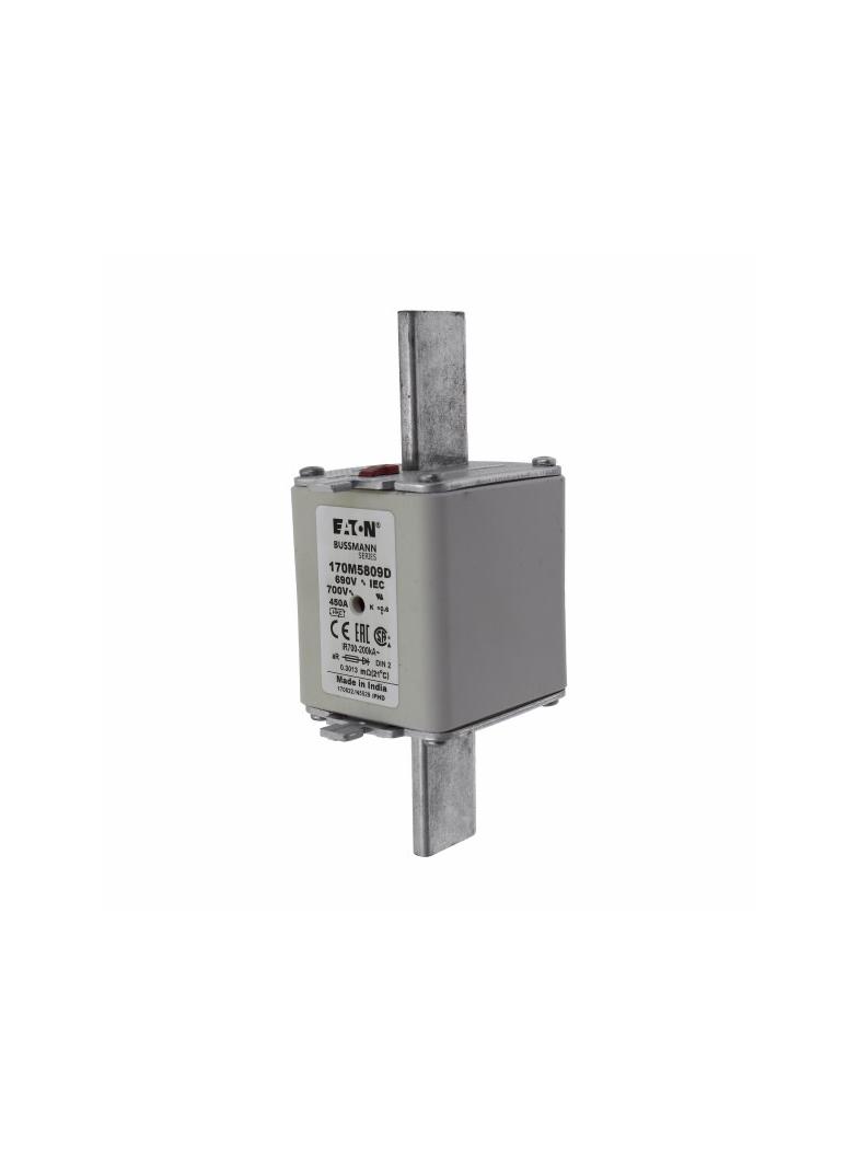 450A 690V aR DIN 2 HSDNH FUSE Wkładka szybka 450A AC 690V DIN 2 aR DIN IEC podwójny wskaźni 170M5809