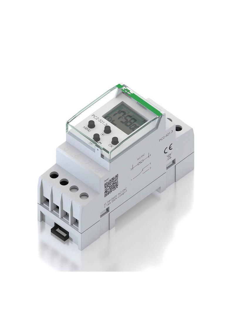 zegar sterujący programowalny tygodniowy, 1-kanałowy - programowalny przez NFC