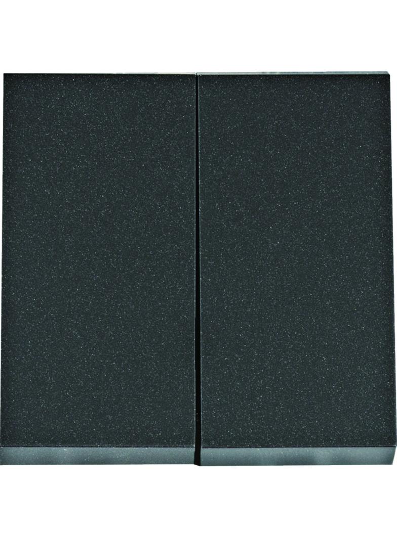 lumina Klawisze do łączników 2-klawiszowych, czarny