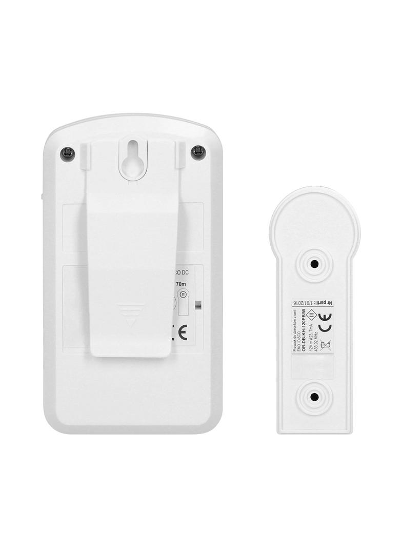 Dzwonek bezprzewodowy DISCO DC bateryjny learning system 1 dźwięk 80m OR-DB-KH-122 ORNO