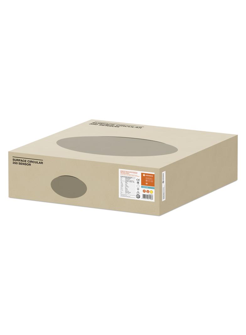Plafon LED SURFACE CIRCULAR 350 SENSOR 18W 830 IP44 4058075617988 LEDVANCE