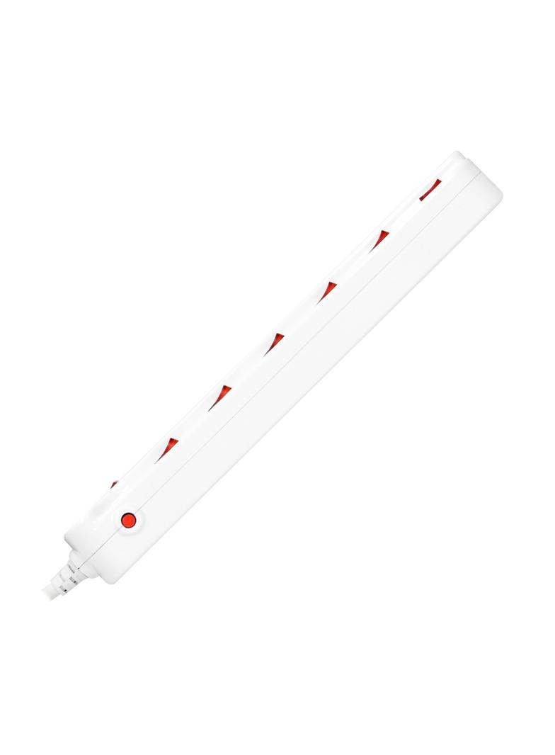 Listwa zasilająca "Multiswitch", 6 gniazd 2P+Z, kabel 3x1.0mm2, długość 1,5m, z wyłącznikami podświe