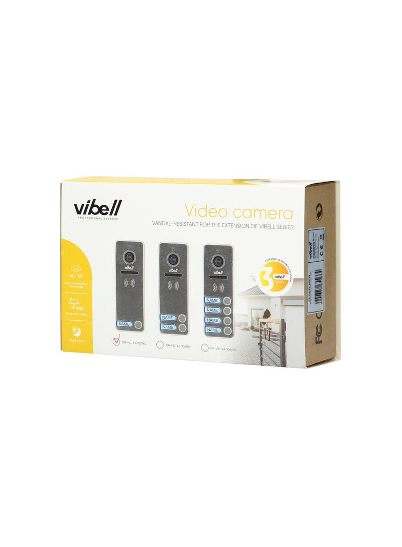 Wideo kaseta 1-rodzinna z kamerą szerokokątną kolor wandaloodporna diody LED do zastosowania w s OR-