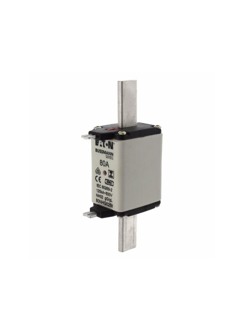 80NHG02BI Wkładka NH 80A 500V GL/GG rozmiar 02 80NHG02BI EATON
