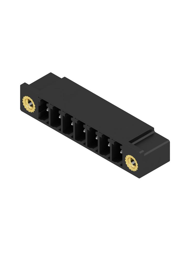 SC 3.81/07/90F 3.2SN BK BX Wtyki PCB (złącza płyty), 3.81 mm, Liczba biegunów: 7, kąt odejścia: 90° /48szt./ 1942740000 WEIDMÜLLER