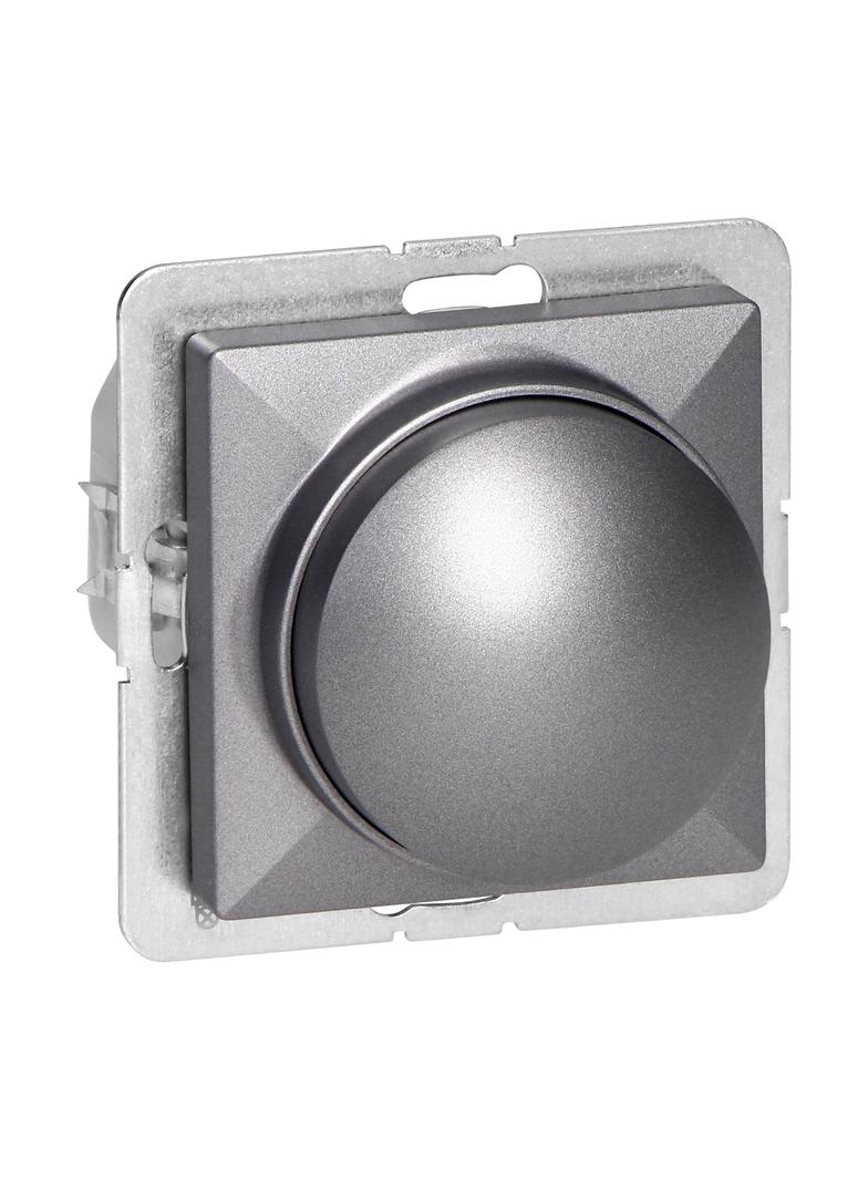 Ściemniacz obrotowy LED Pearl, 230V, 50Hz, Pmin:3W, Pmax:35W, SO-1P/LED, antracyt