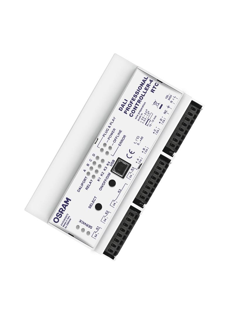 Sterownik DALI PROFESSIONAL CONT-4 RTC