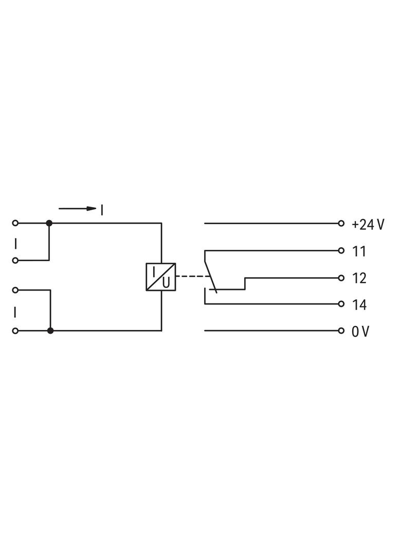 przekaźnik kontroli przepływu prądu 20mm AC 1A-10A