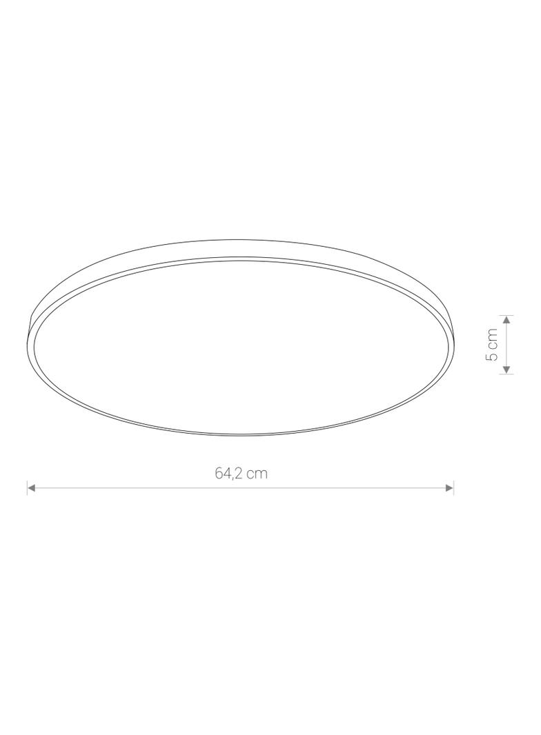 AGNES ROUND LED WHITE 64W 4000K IP44