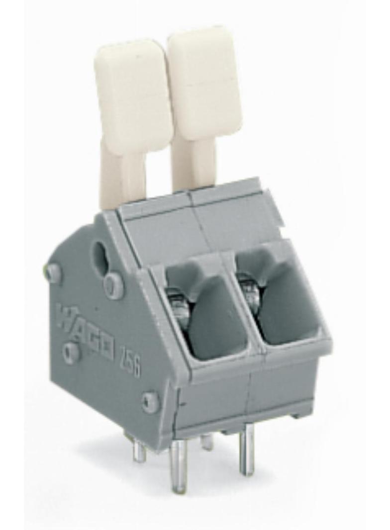 listwa zaciskowa do pł. drukowanych 3-torowa szara raster 5/5,08 mm