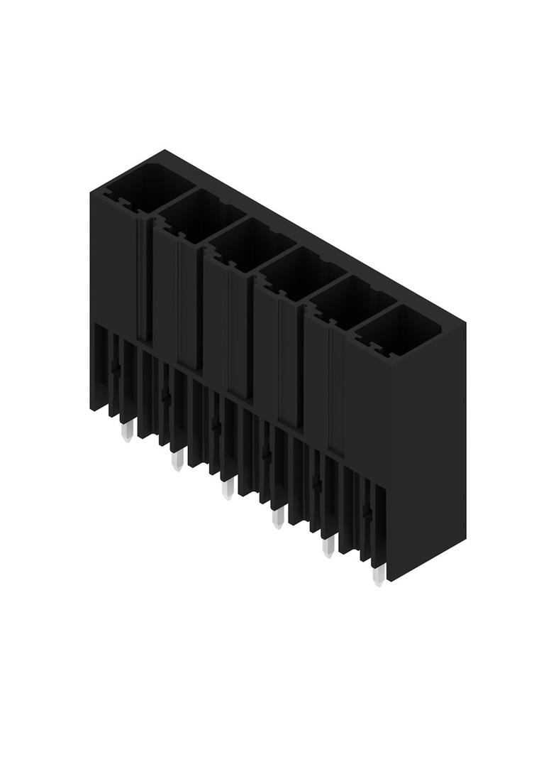 SV 7.62HP/06/180G 3.5SN BK BX Złącze wtykowe płytek drukowanych /36szt./ WEIDMULLER