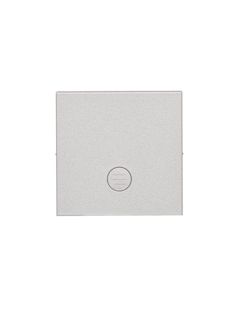 Simon 55 Klawisz pojedynczy z oczkiem do: SW1M SW6M SW7M SP1M Aluminium mat TKW1L/143 KONTAKT