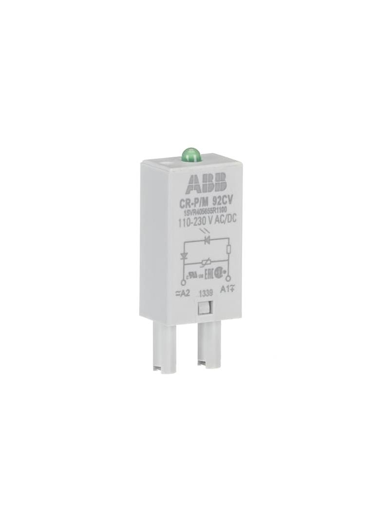Moduł CR-P/M 92CV warystor i LED zielony, 110-230V AC/DC 1SVR405655R1100 ABB