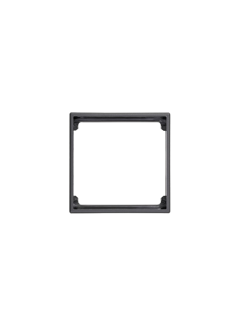 Simon Connect Adapter S500 na 1 moduł K45 (45x45mm) szary grafit 50012088-038 KONTAKT