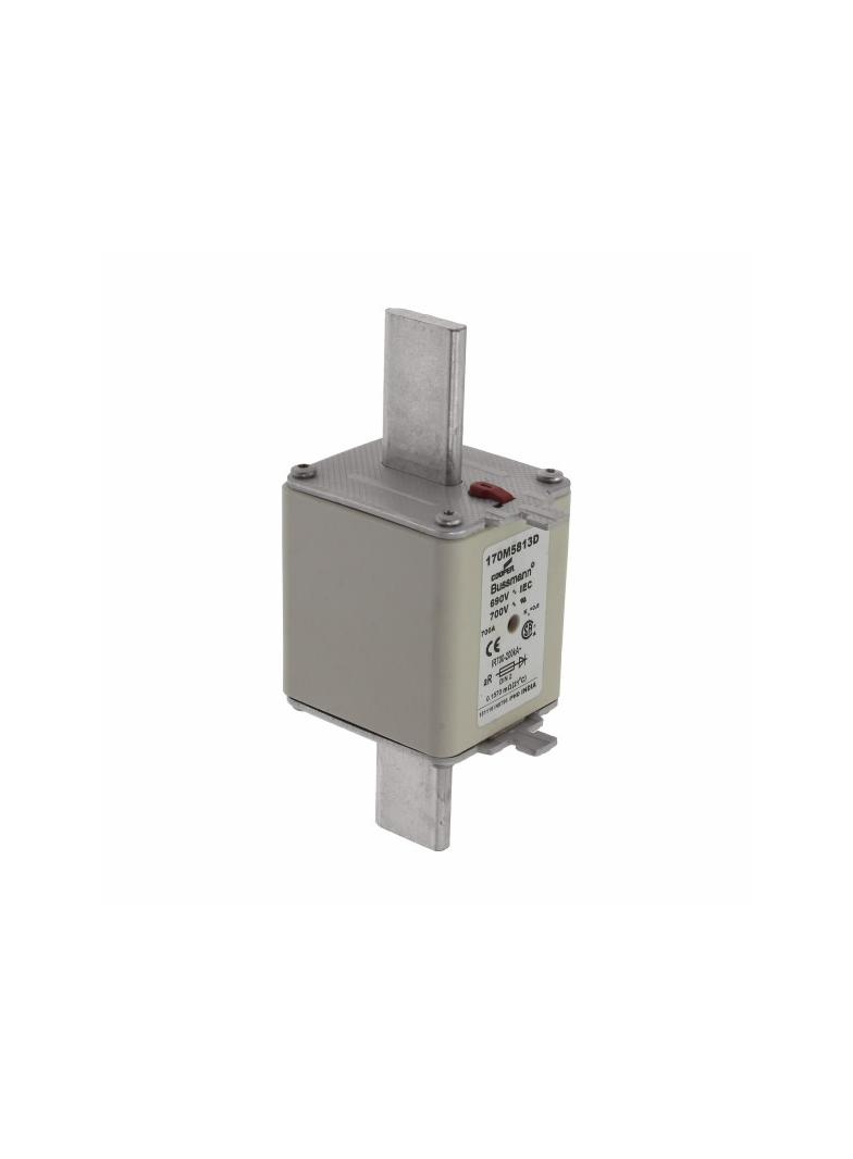 700A 690V aR DIN 2 HSDNH FUSE Wkładka szybka 700A AC 690V DIN 2 aR DIN IEC podwójny wskaźnik 170M581