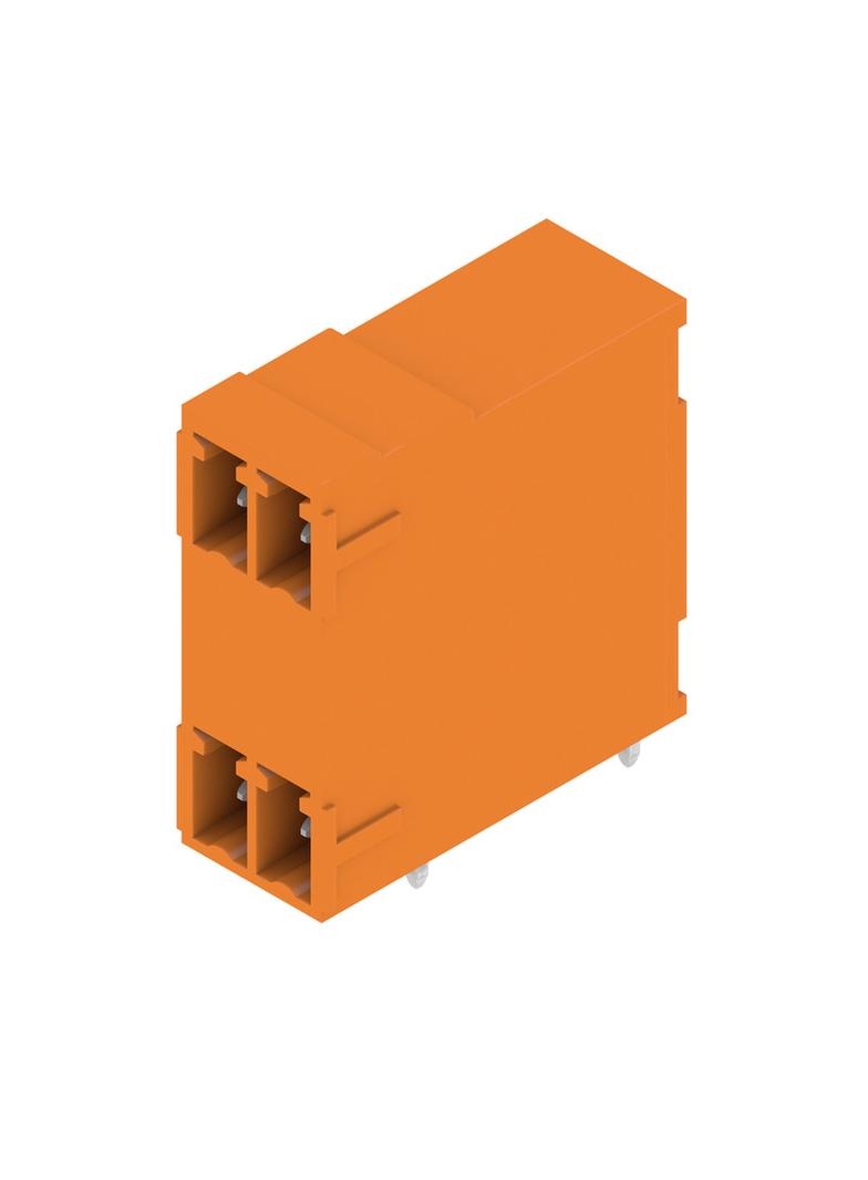 SCD 3.81/04/90G 3.2SN OR BX Wtyki PCB (złącza płyty), 3.81 mm, Liczba biegunów: 4, kąt odejścia: 90° /50szt./ 1972790000 WEIDMÜLLER