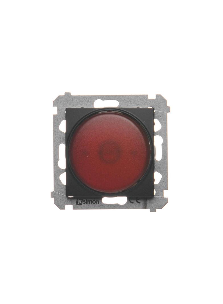 Simon 54 Sygnalizator świetlny LED – światło czerwone 230V czarny DSS2.01/49 KONTAKT