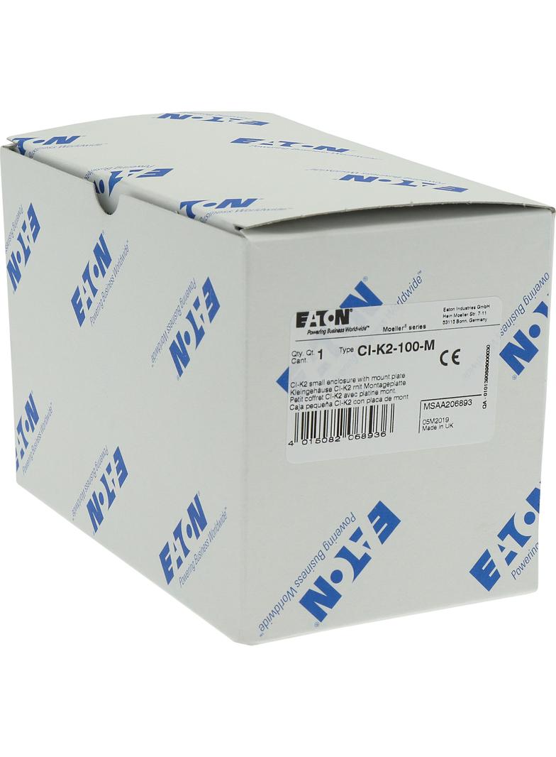 CI-K2-100-M Mała obudowa CI-K2 z płytą montażową 206893 EATON