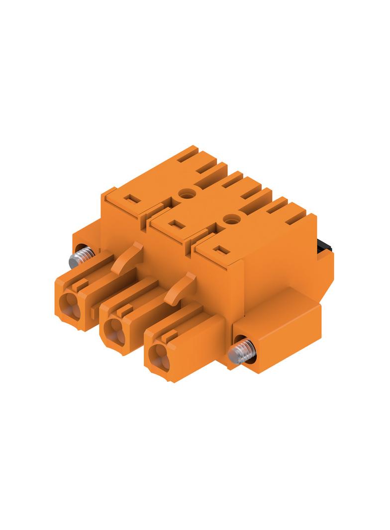 BLF 7.62HP/03/180F SN OR BX Złącze kablowe do płytek drukowanych, nr katalogowy 1043880000