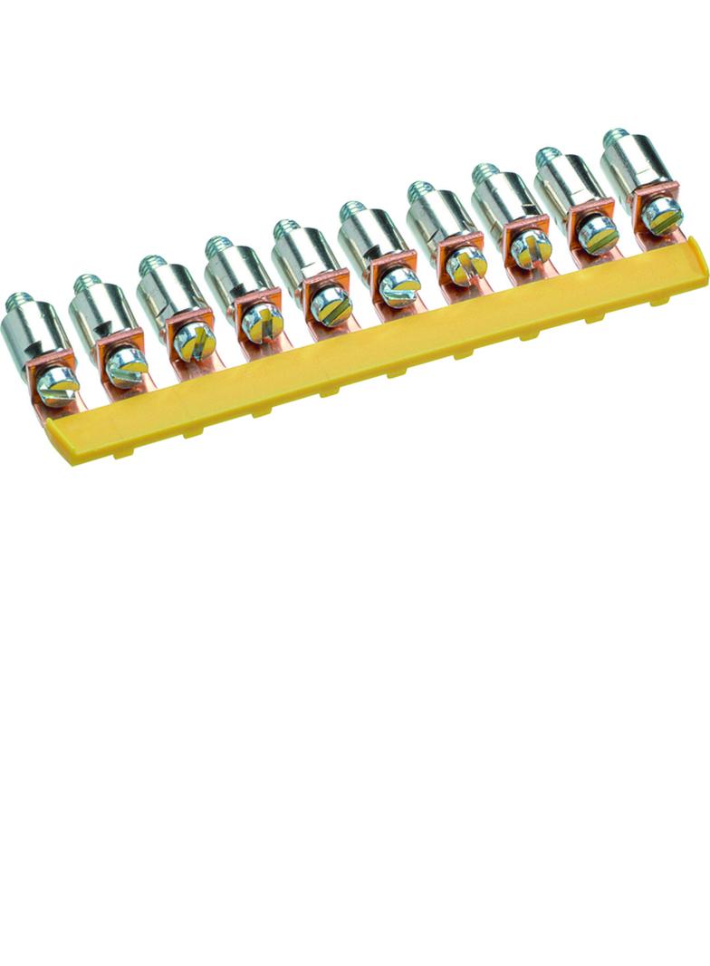 Mostek izolowany 6mm2 10-krotny KWJ06B10 HAGER