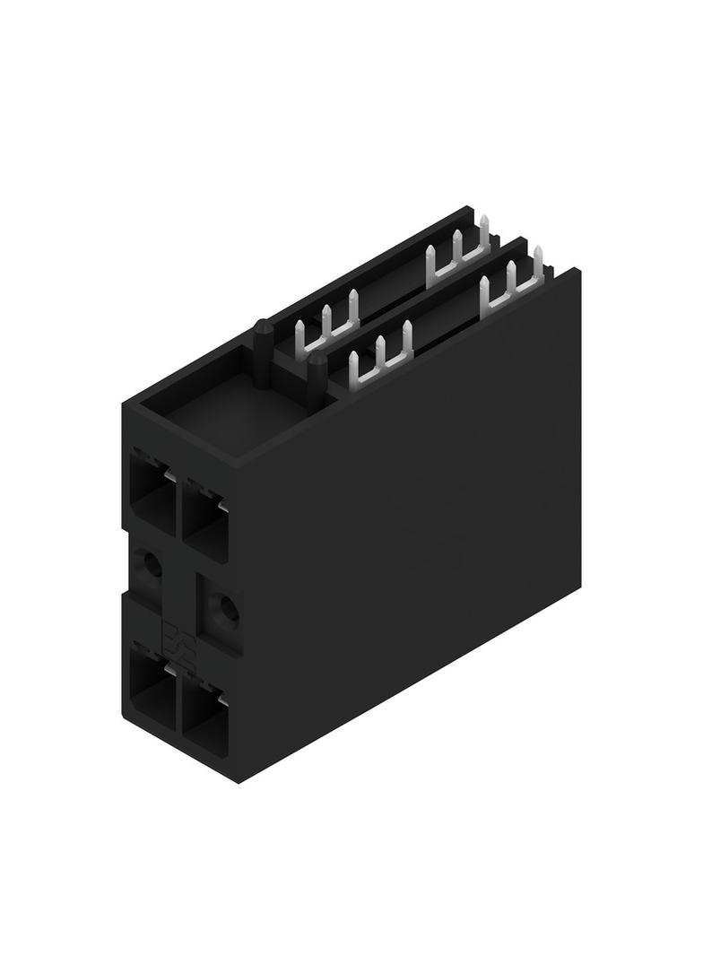 SVD 7.62HP/04/270G 3.2SN BK BX Złącze wtykowe płytek drukowanych, nr katalogowy 1543290000