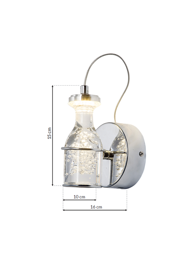 Milagro kinkiet LED Bottle 5W 350lm 4000K ML303