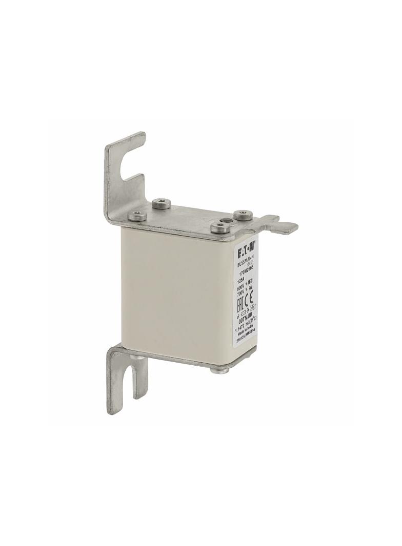 125A 690V aR 00TN/80 TYPE T IND. FUSE Wkładka szybka 125A AC 690V DIN 00 aR DIN IEC nieizol 170M2665