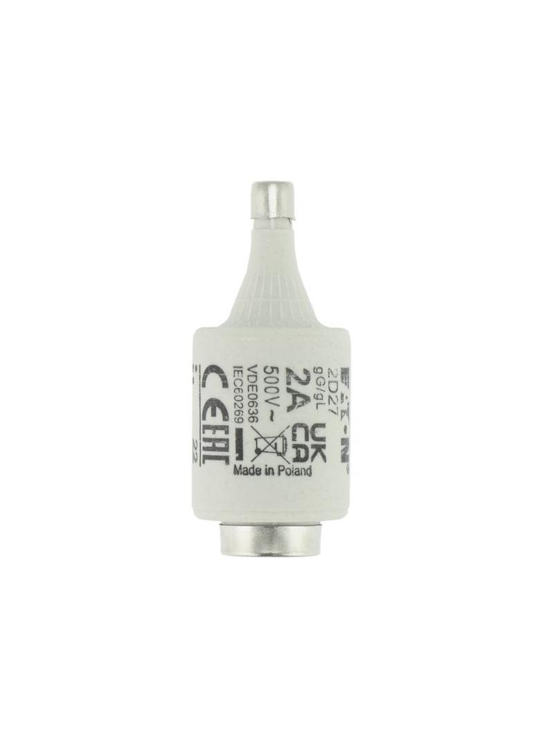 FUSE-D2 2A T GL/GG 500VAC E27 Wkładka DII 2A T GL/GG 500VAC E27 2D27 EATON