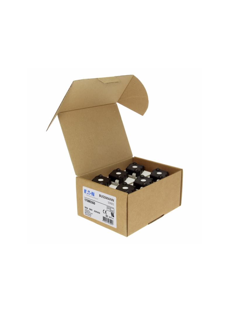FUSE 500A 690V 2GKN/50 AR UC Wkładka szybka 500A AC 690V rozmiar 2 61x77x51 mm aR IEC UL, 170M5560 E
