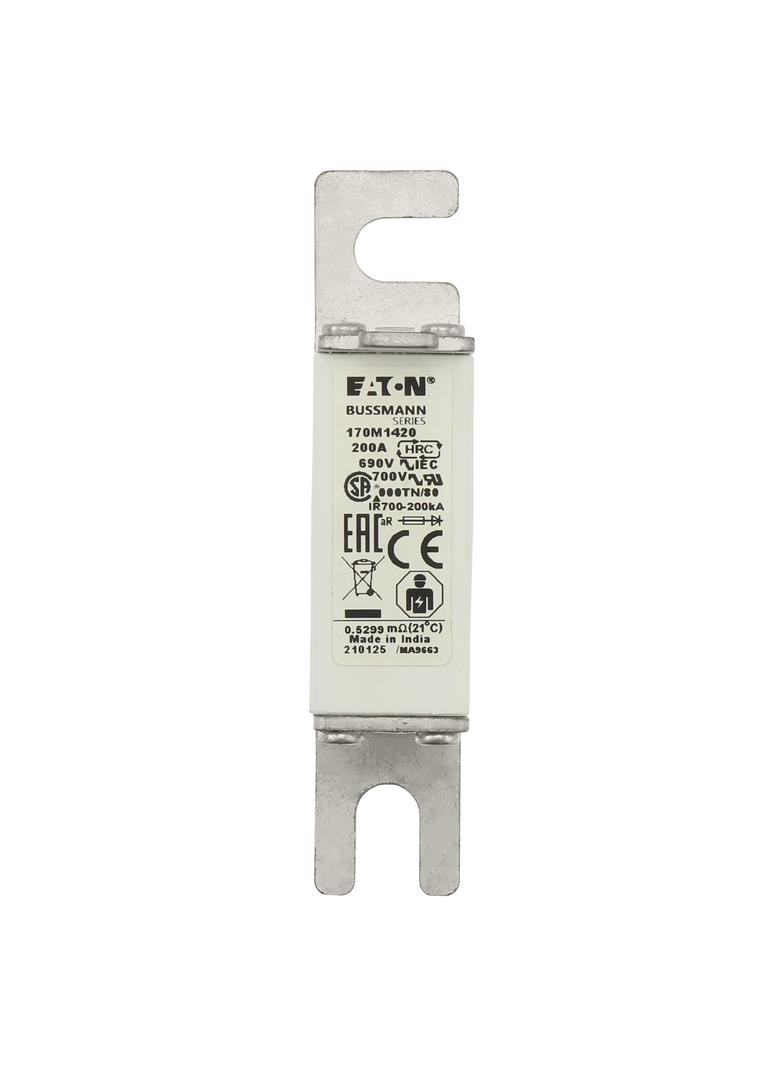 FUSE 200A 690V 000TN/80 AR UC Wkładka szybka 200A 690V 000TN/80 AR UC 170M1420 EATON