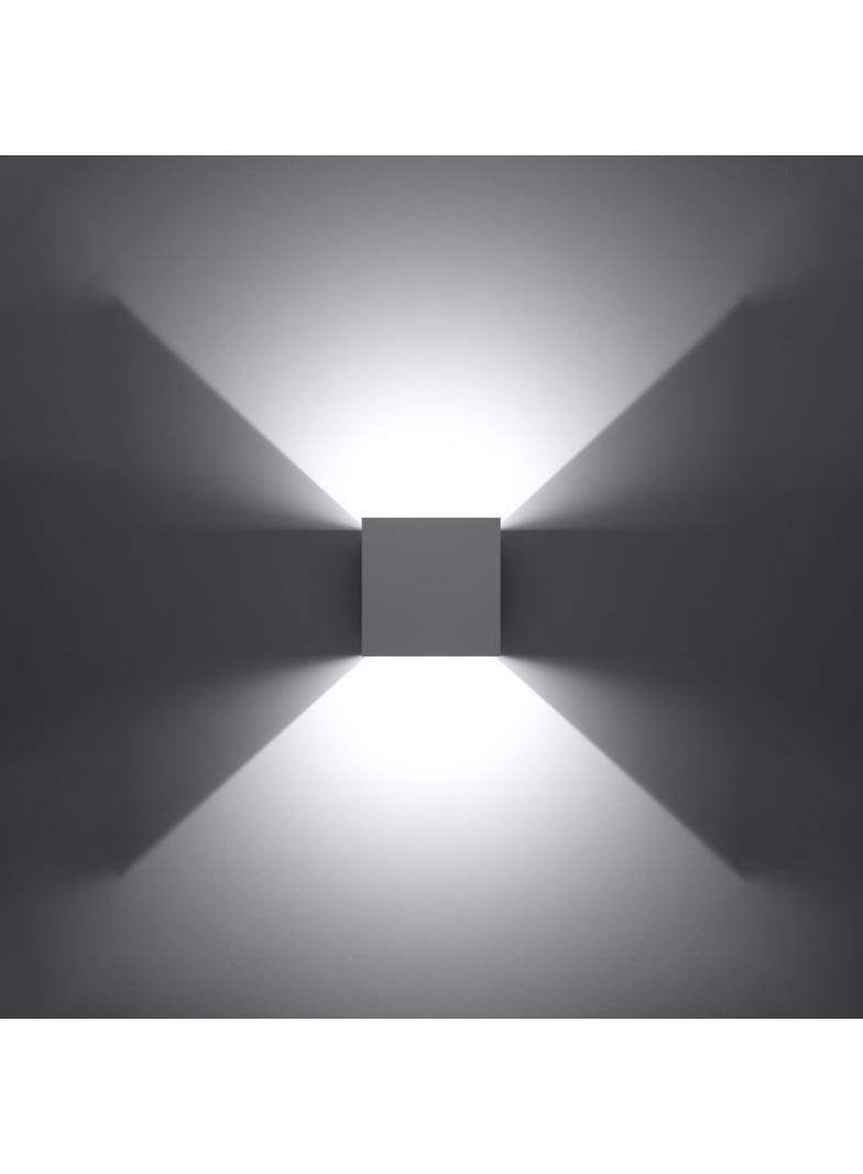 Sollux Kinkiet LUCA biały LED IP54 SL.0544