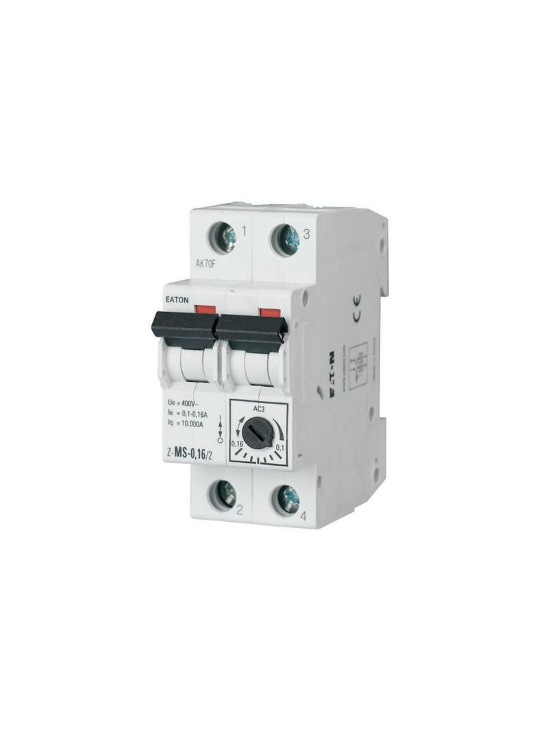 Z-MS-0,25/2 Wyłącznik silnikowy 2P 0,06kW 0,16-0,25A 248390 EATON