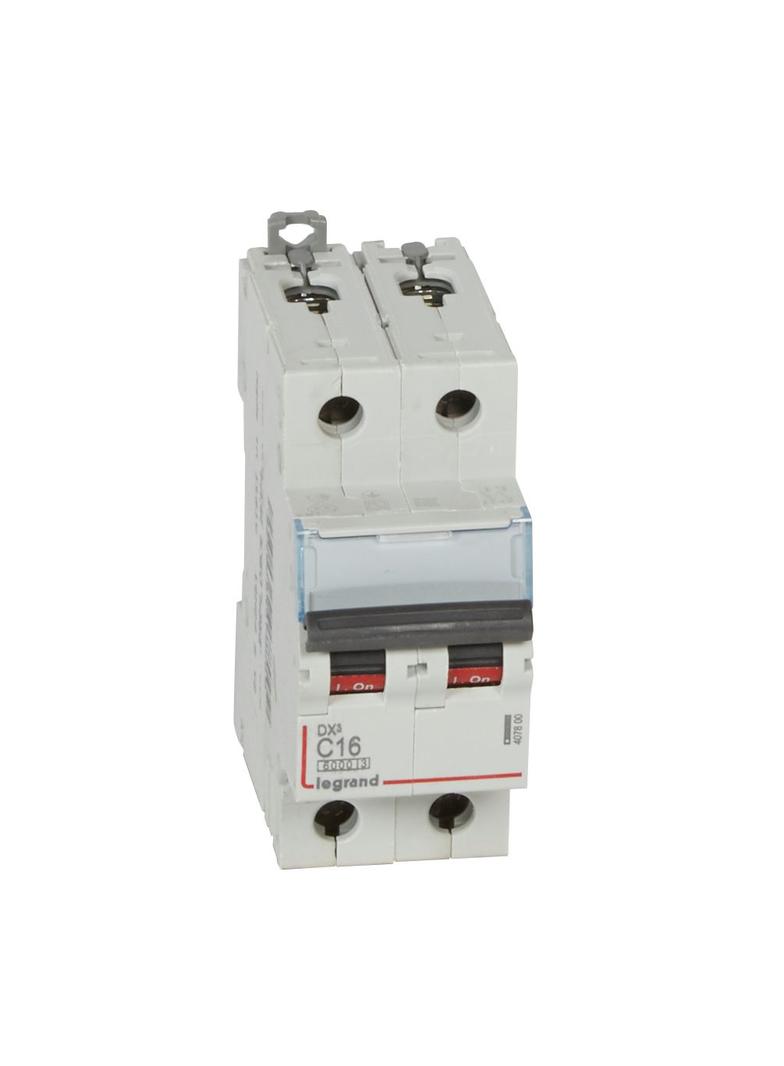 Wyłącznik Nadprądowy S 302 2P C16A 6kA DX3 407800 LEGRAND