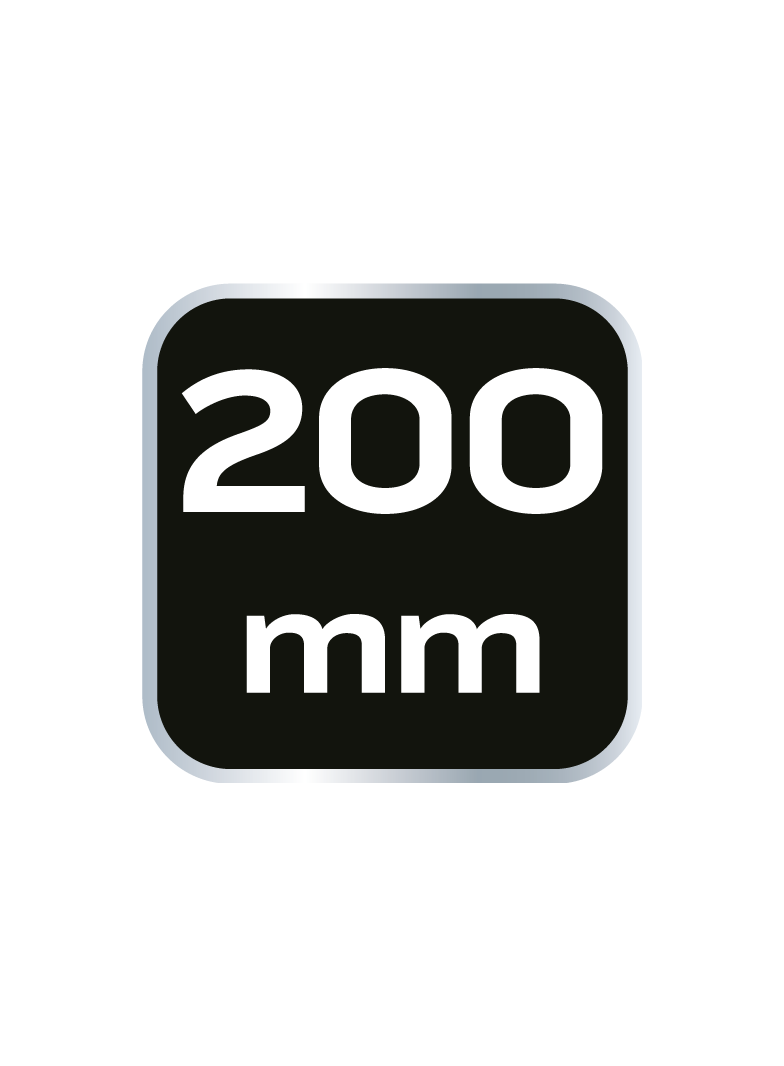 Szczypce wydłużone proste 200 mm 1000V, CrV, polerowane