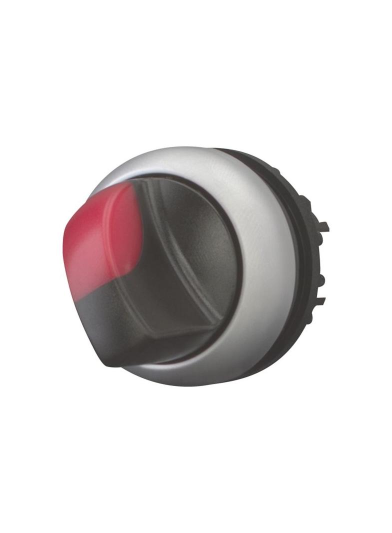 M22-WLKV-R Przełącznik 2 położeniowy czerwony bez samopowrotu i z możliwością podświetlenia 284394 E