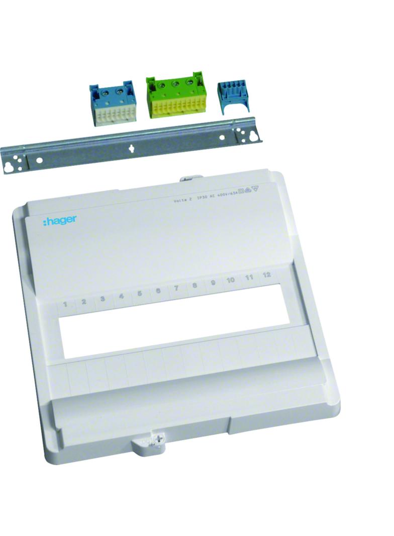 volta Zestaw wyposażeniowy bez ramki i Drzwi 1x12 VZ12NAV HAGER