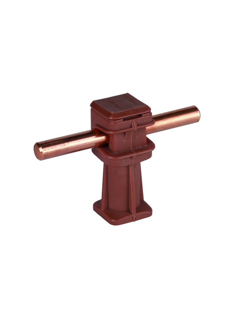 Wspornik DEHNsnap wys. 36 mm, M8, tworzywo, brązowy