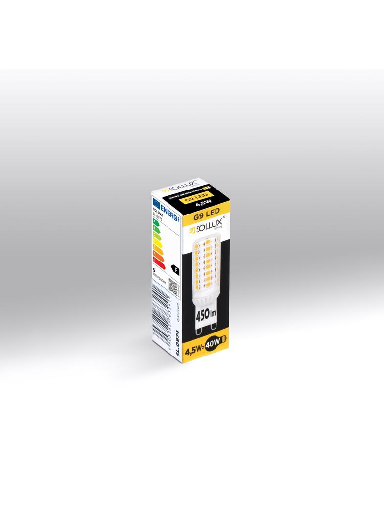 Żarówka LED G9 3000K 4,5W 450lm
