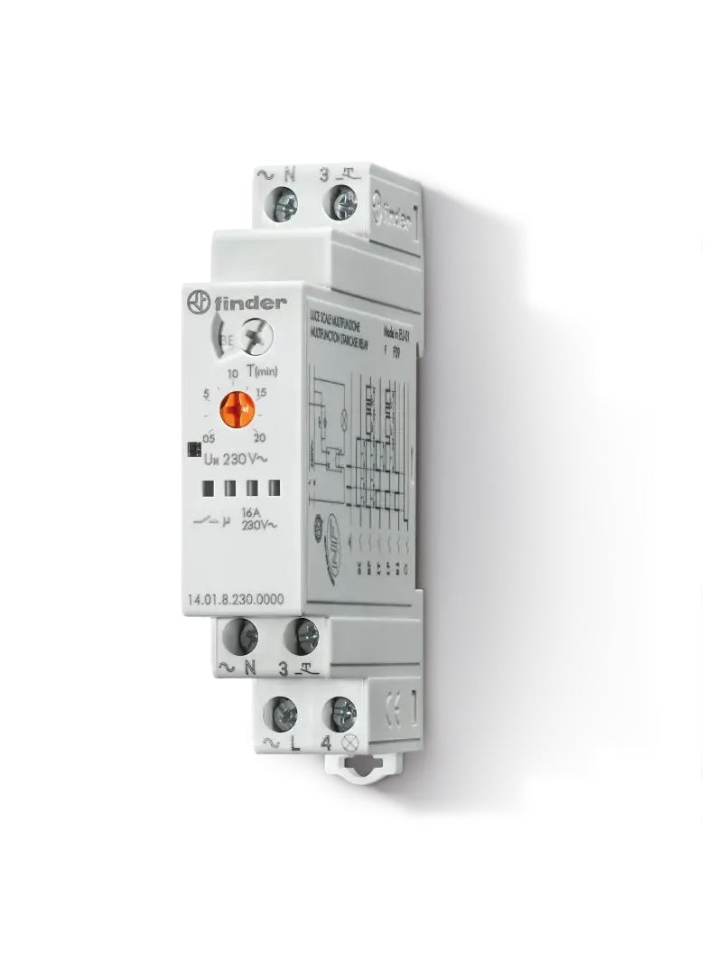 Automat do klatek schodowych 1 Z; 16A; 230V AC, 14.01.8.230.0000