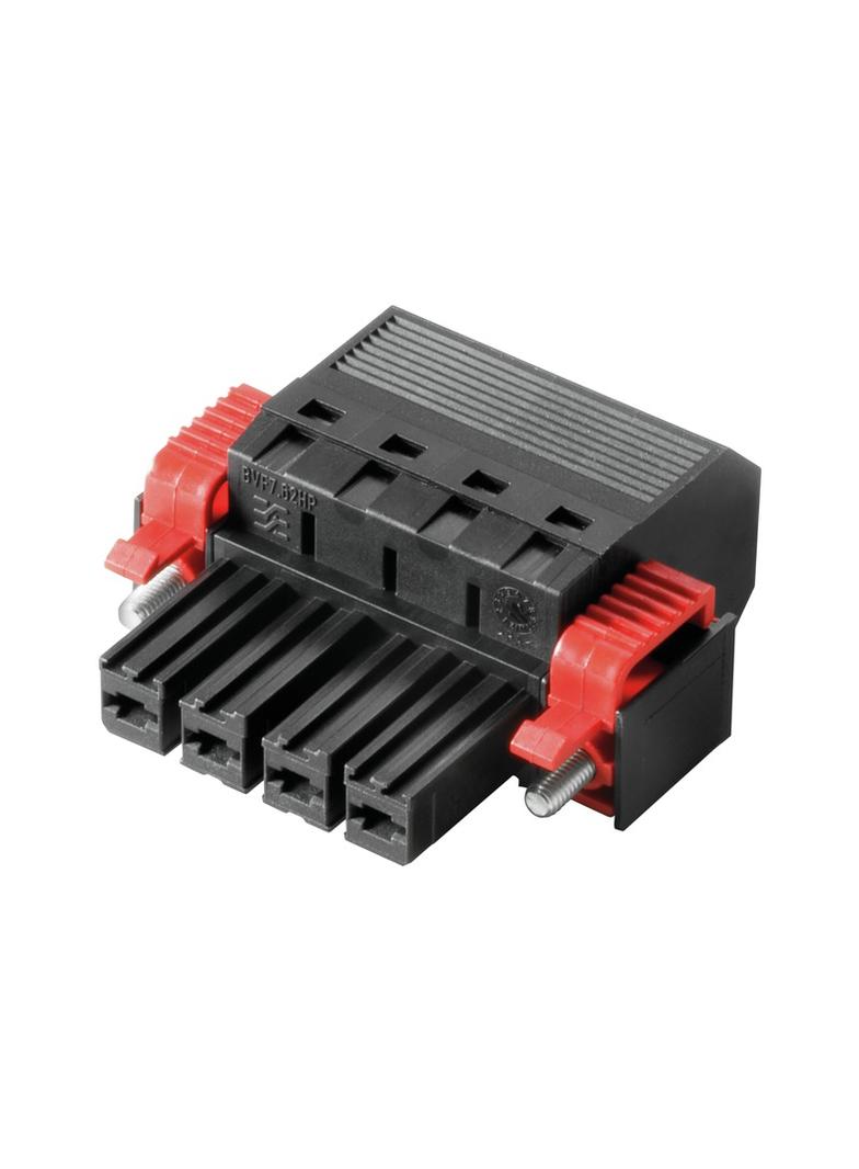 BVF 7.62HP/04/180SF SN BK BX Złącze kablowe do płytek drukowanych /30szt./ WEIDMULLER