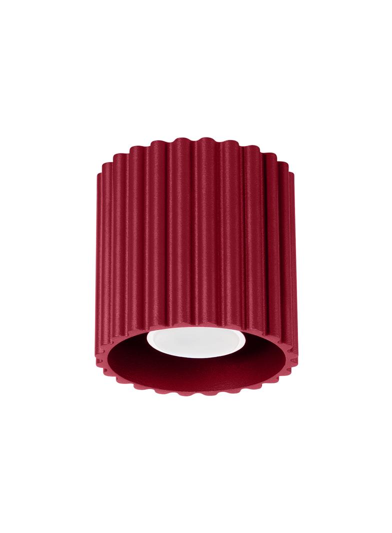SOLLUX Plafon AURA 1 burgund GU10 ; SL.1819