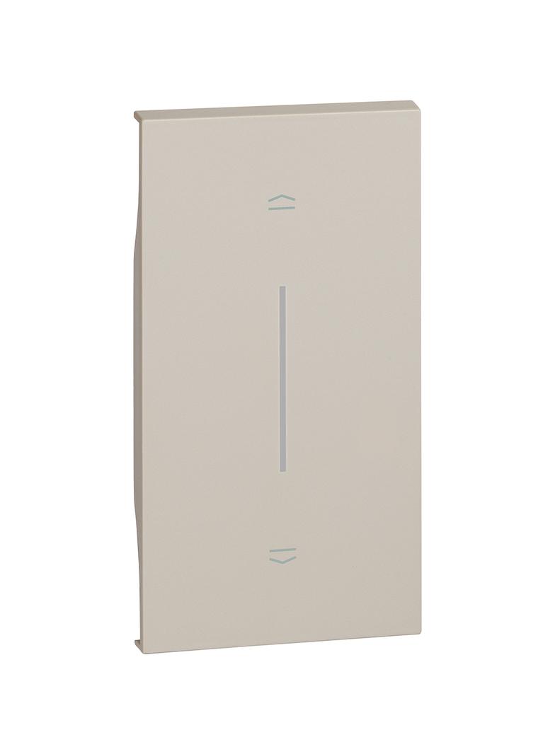 LIVING NOW - KLAWISZ DO PRZYCISKU ROLET K4037/K4027 - 2 MODUŁY - PIASKOWY BEŻ, Bticino