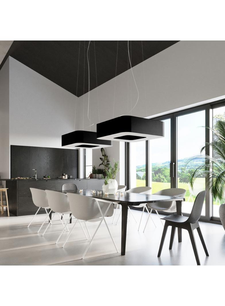 Sollux Żyrandol URANO 60 czarny SL.0784