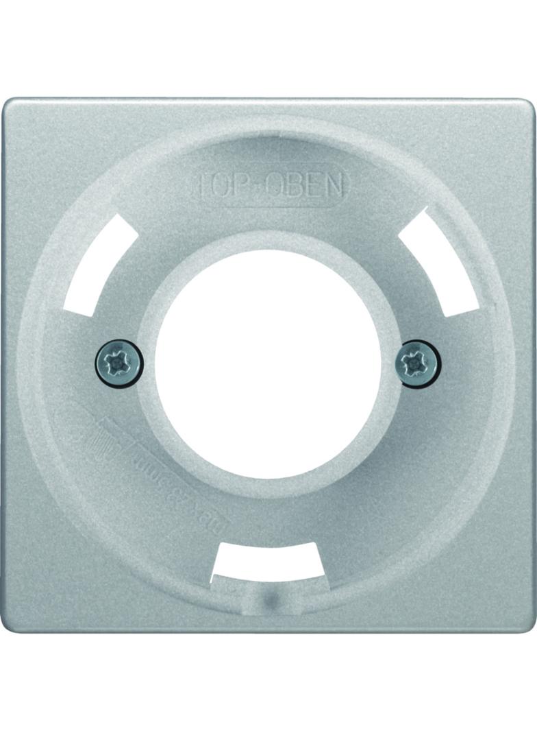 BERKER Q.x Płytka czołowa do sygnalizatora świetlnego E14 aluminium aksamit lakierowana 11986084 HAG