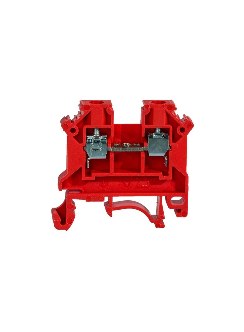 ZSG1-2.5Nc ,  Złączka szynowa gwintowa, seria NOWA, 2,5 mm2,TS 32,35, 1 tor, czerwony