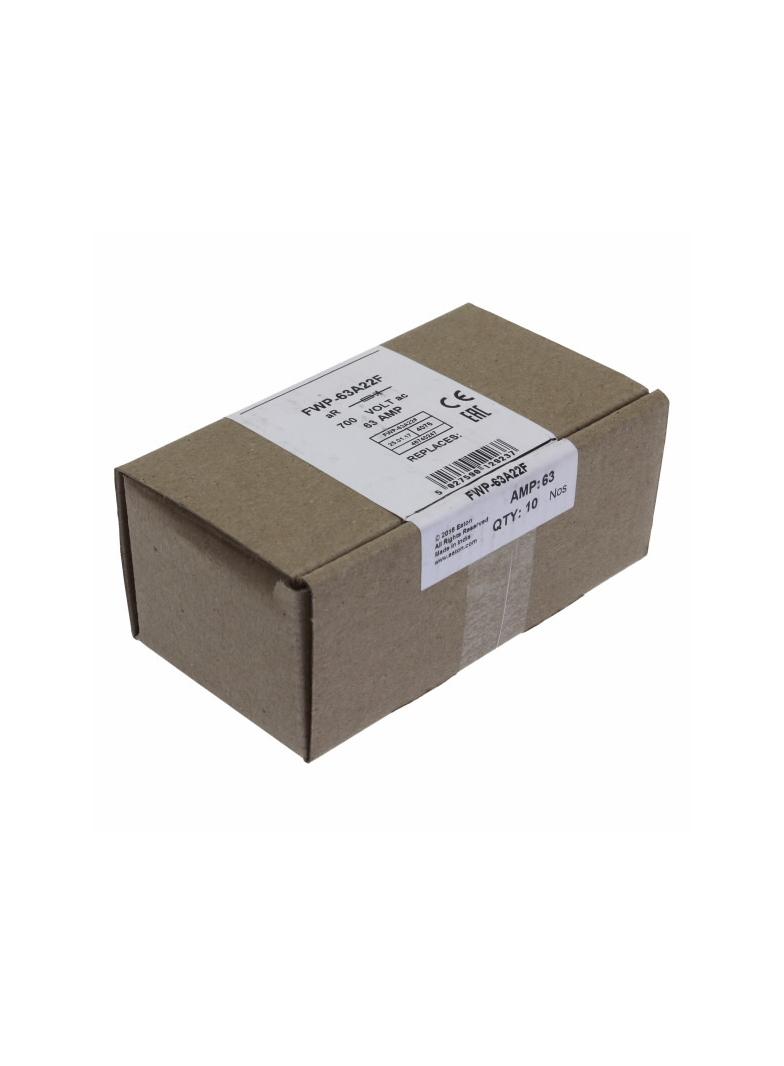 63AMP 700VAC 22 X 58MM FERRULE 63AMP 700VAC 22 X 58MM cylindryczna do półprzewodników FWP-63A22F EAT