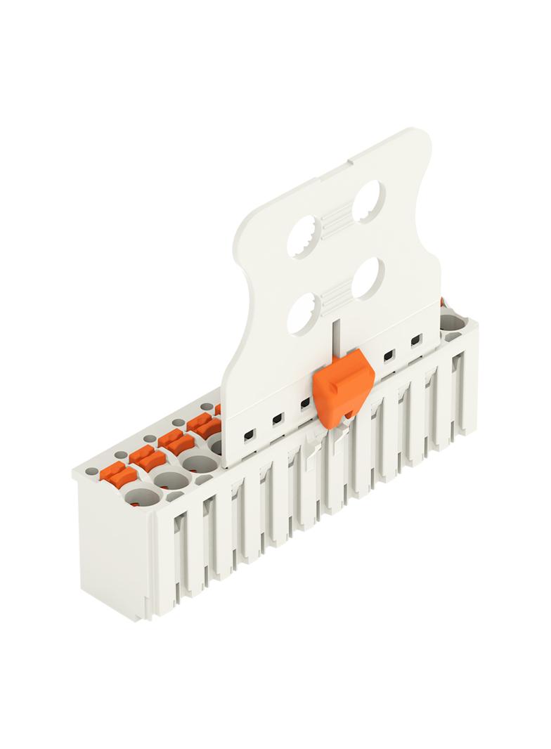 Gniazdo picoMAX raster 3,5mm 12‑biegunowe z płytką uchwytową i suwakiem 2091‑1112/002‑000 /50szt./ WAGO